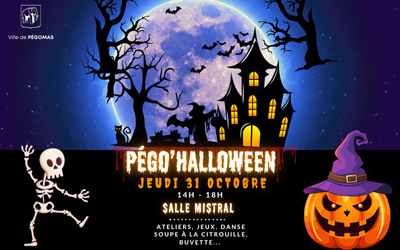 Pégo’Halloween jeudi 31 octobre