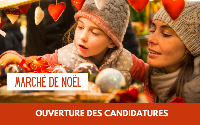 Marché de Noël : ouverture des candidatures