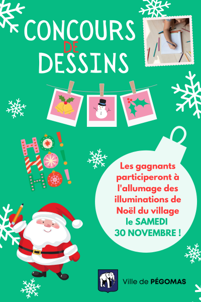 Concours 2024 dessins Noël