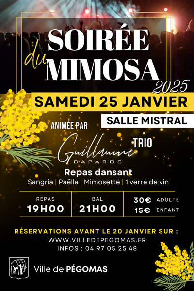 Soirée du mimosa 2025