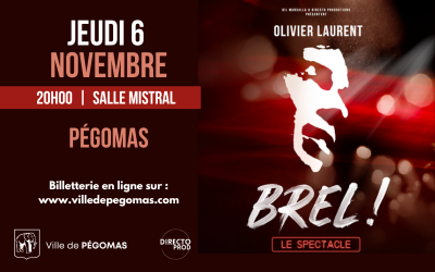 BREL ! LE SPECTACLE jeudi 6 novembre