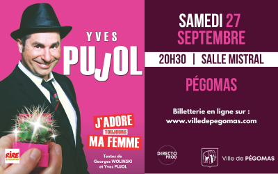 YVES PUJOL – Samedi 27 septembre