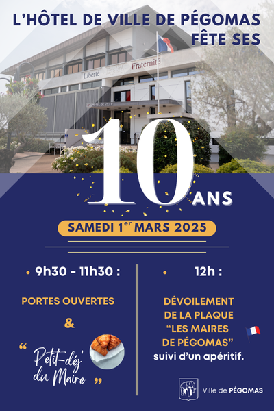 10 ans mairie