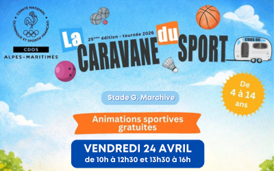 CARAVANE DU SPORT vendredi 24 avril