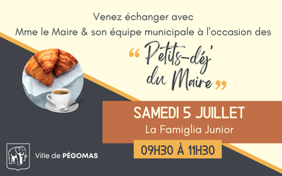 Petit-déj du Maire