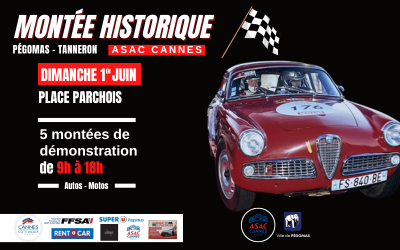 Montée Historique dimanche 1er juin