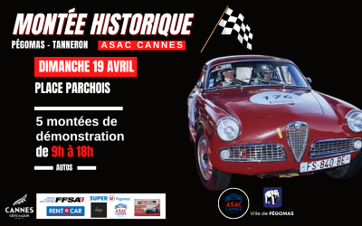 Montée Historique dimanche 19 avril