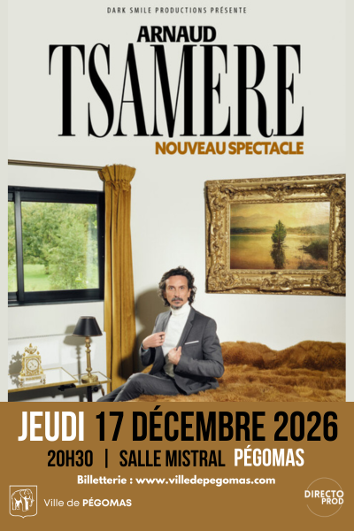 Arnaud Tsamere 2026 Pegomas