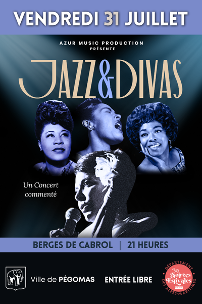 Estivale Pégomas Jazz divas juillet