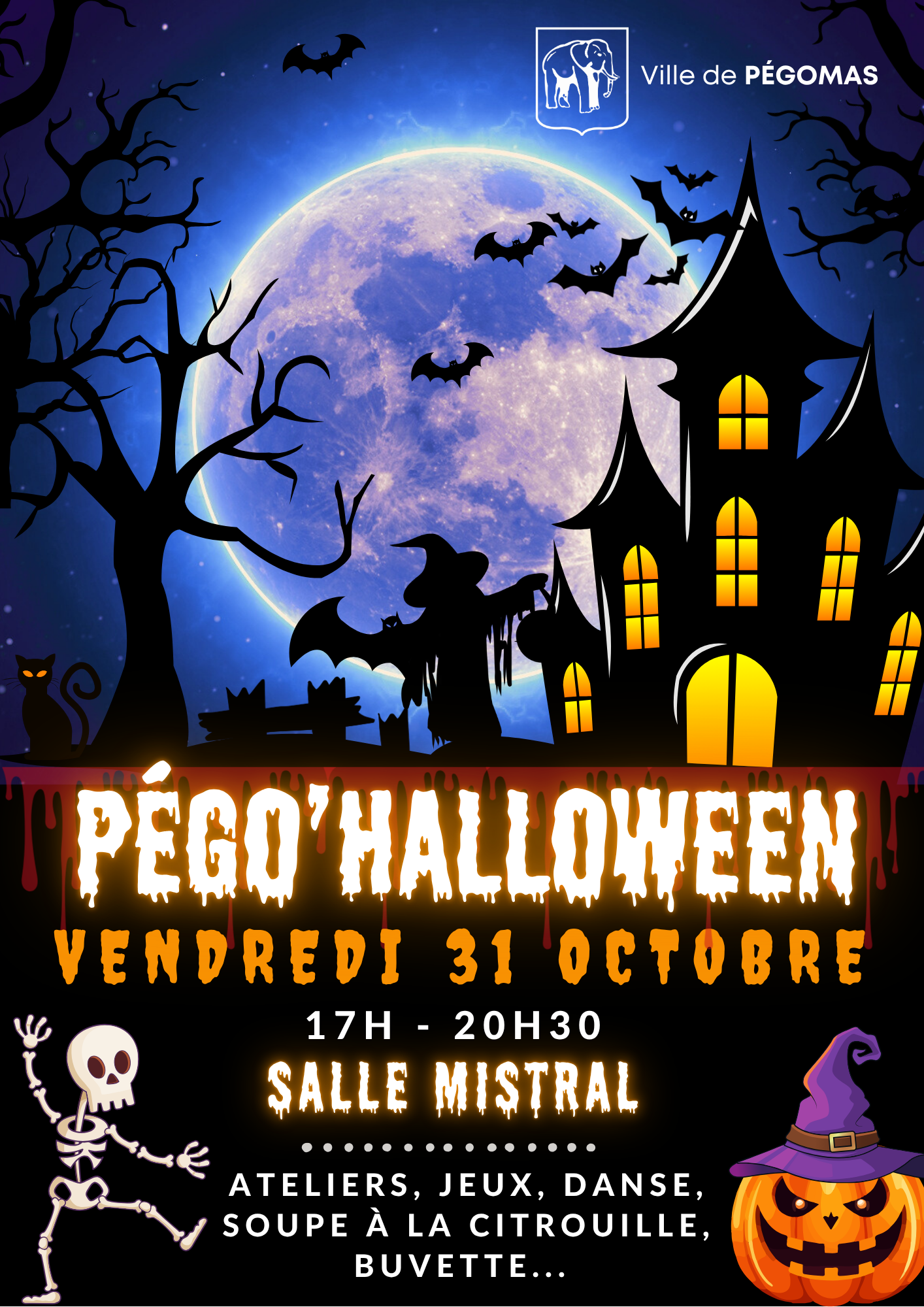 2025-AFFICHE-PEGO_HALLOWEEN- PEGO'HALLOWEEN 2025
