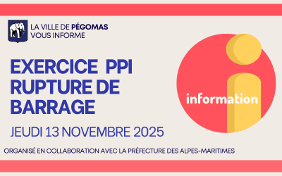EXERCICE RUPTURE DE BARRAGE – jeudi 13 novembre