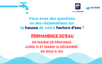 Permanence So’EAU en mairie