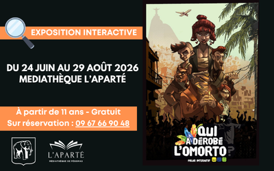 Médiathèque : exposition interactive
