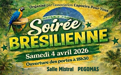 SOIRÉE BRÉSILIENNE samedi 4 avril