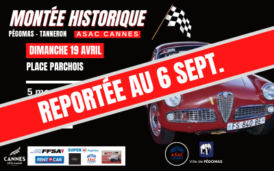 Report de la Montée Historique