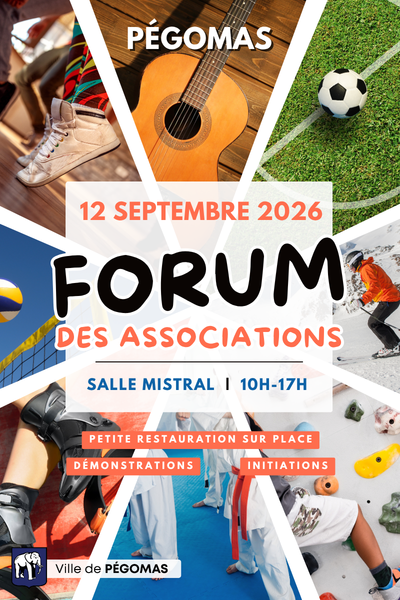 forum des associations Pégomas 2026