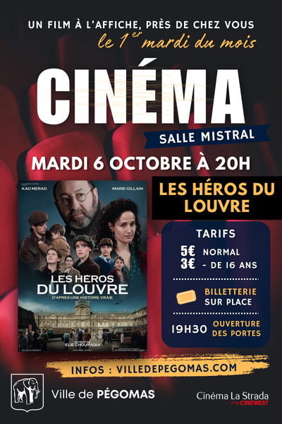 Cinéma octobre Pégomas