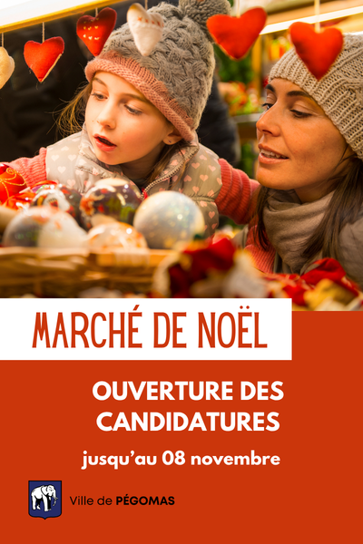Candidature Noël marché 2026