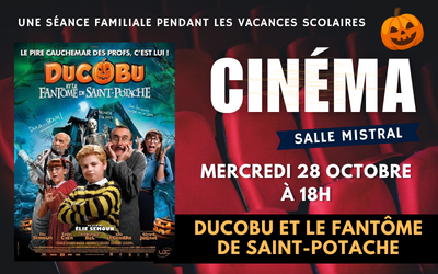 CINE FAMILLE : DUCOBU le 28 octobre